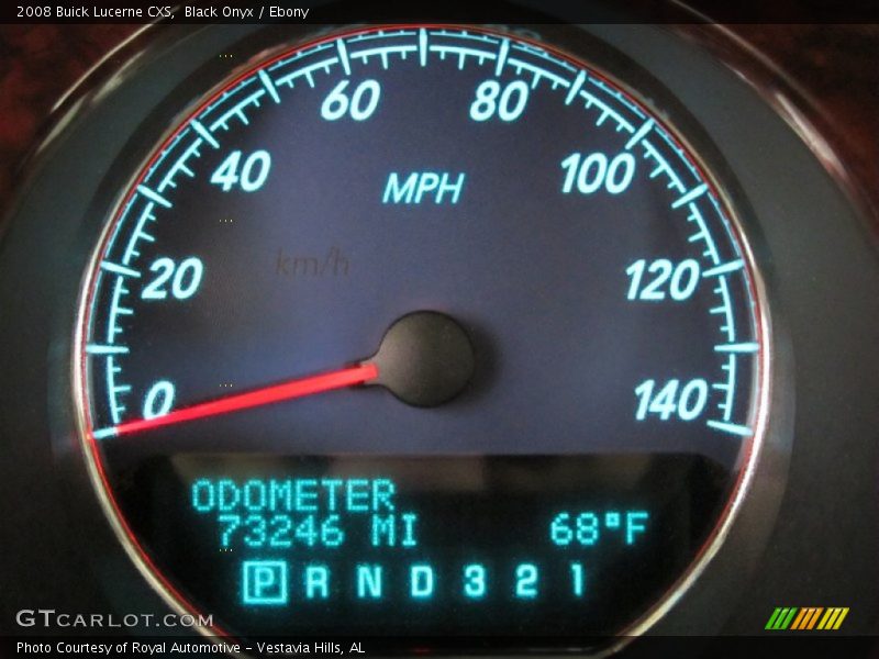 Black Onyx / Ebony 2008 Buick Lucerne CXS