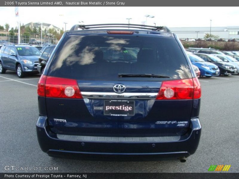 Nautical Blue Metallic / Stone Gray 2006 Toyota Sienna Limited AWD