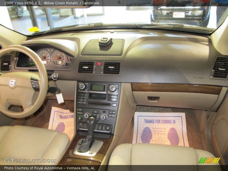 Willow Green Metallic / Sandstone 2008 Volvo XC90 3.2