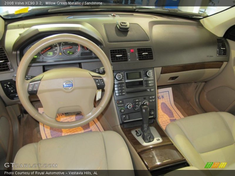 Willow Green Metallic / Sandstone 2008 Volvo XC90 3.2