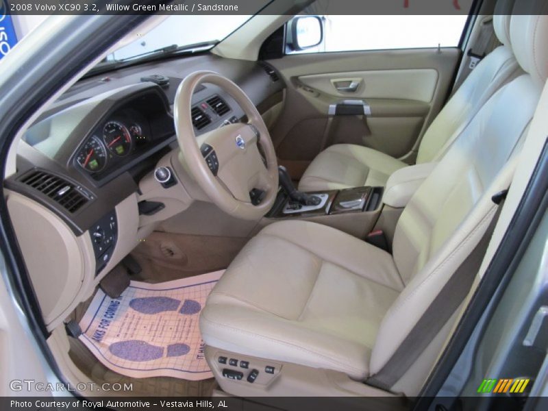 Willow Green Metallic / Sandstone 2008 Volvo XC90 3.2