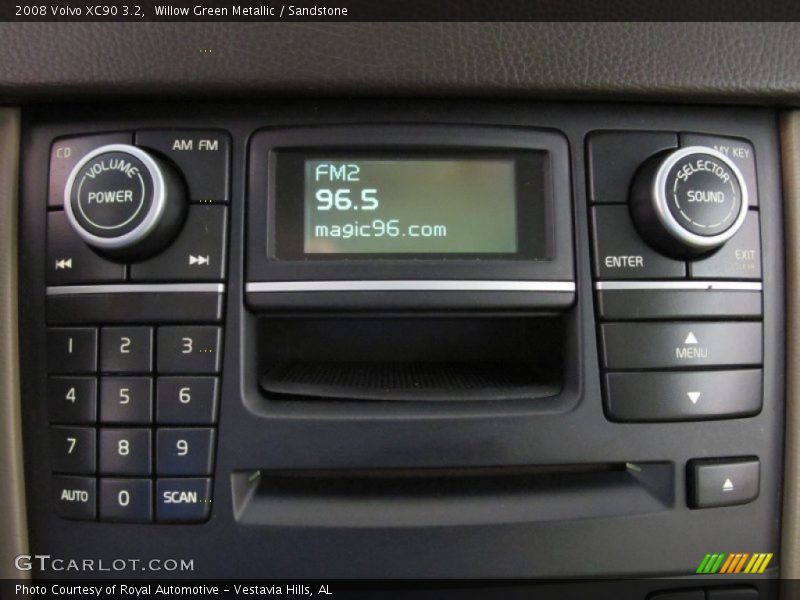 Willow Green Metallic / Sandstone 2008 Volvo XC90 3.2