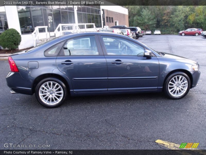 Barents Blue Metallic / Dalaro Off Black T-Tec 2011 Volvo S40 T5