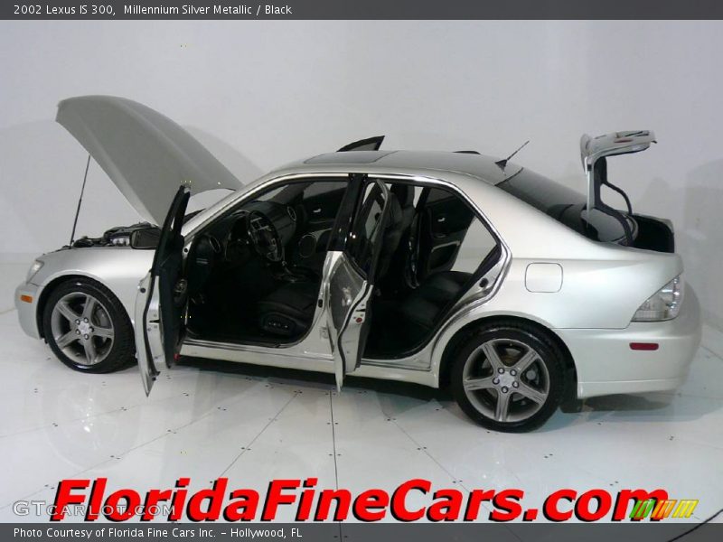 Millennium Silver Metallic / Black 2002 Lexus IS 300