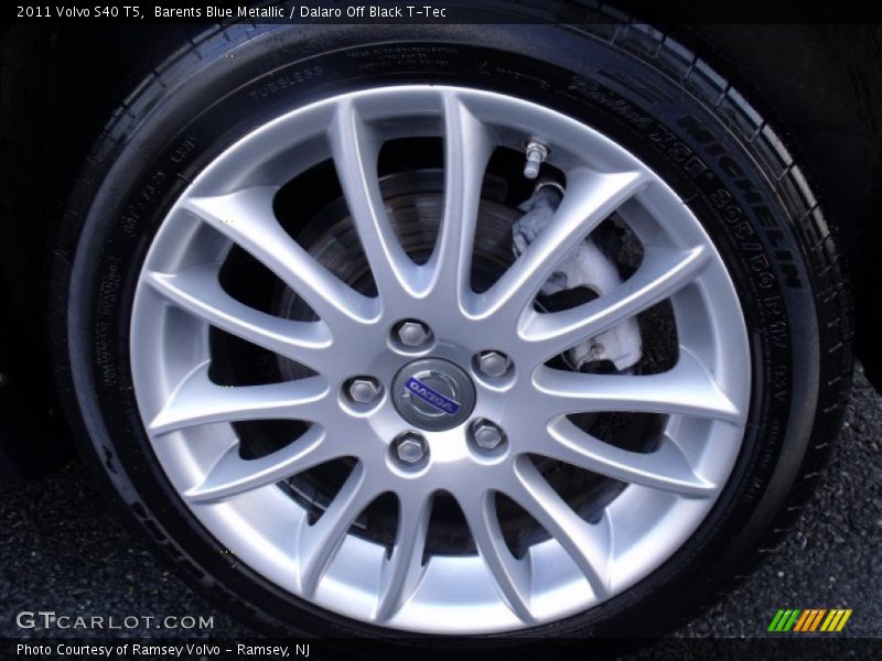 Barents Blue Metallic / Dalaro Off Black T-Tec 2011 Volvo S40 T5