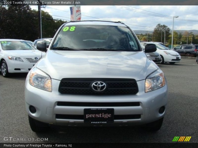 Classic Silver Metallic / Ash 2008 Toyota RAV4 4WD