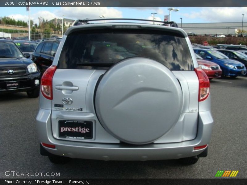 Classic Silver Metallic / Ash 2008 Toyota RAV4 4WD
