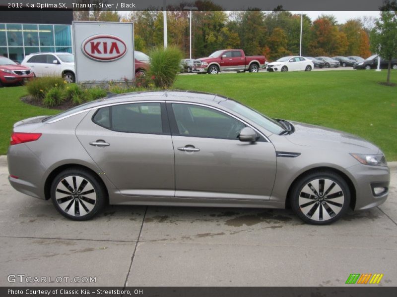  2012 Optima SX Titanium Silver