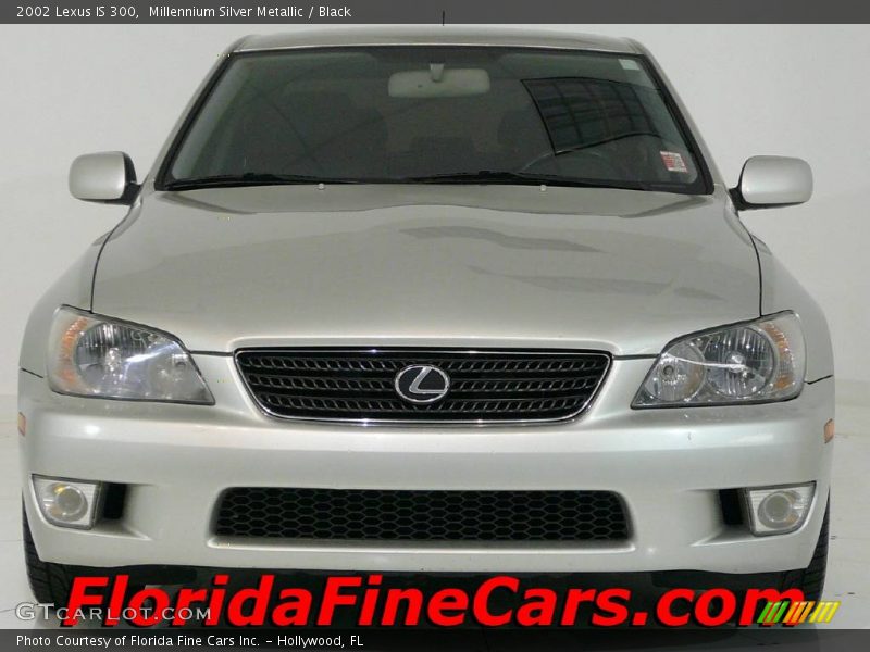 Millennium Silver Metallic / Black 2002 Lexus IS 300