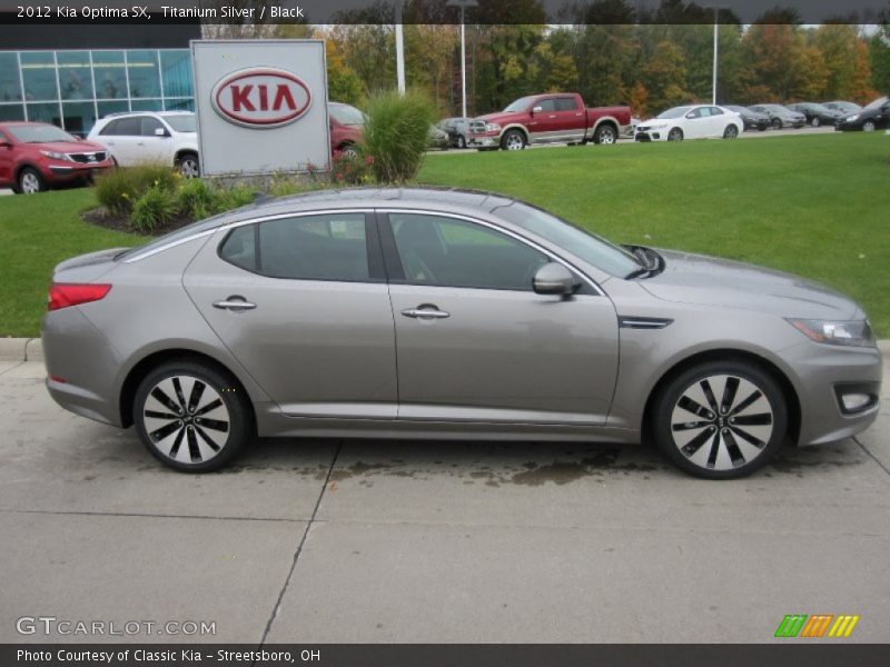  2012 Optima SX Titanium Silver