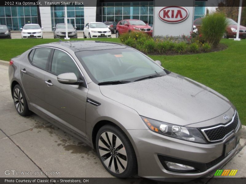  2012 Optima SX Titanium Silver