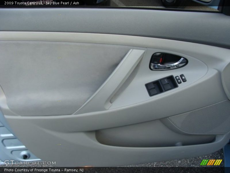 Sky Blue Pearl / Ash 2009 Toyota Camry LE