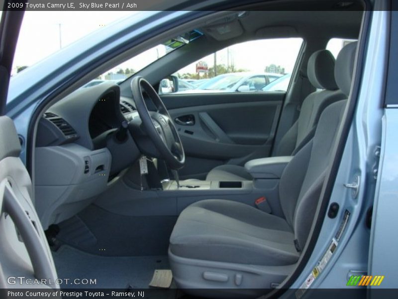 Sky Blue Pearl / Ash 2009 Toyota Camry LE