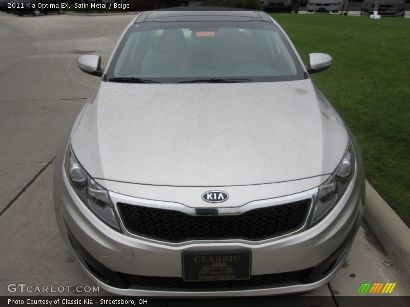 Satin Metal / Beige 2011 Kia Optima EX
