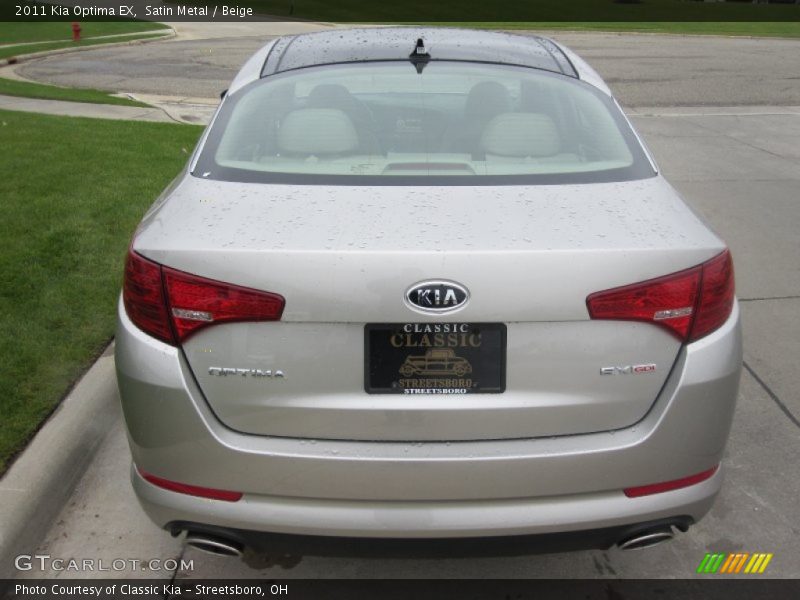 Satin Metal / Beige 2011 Kia Optima EX