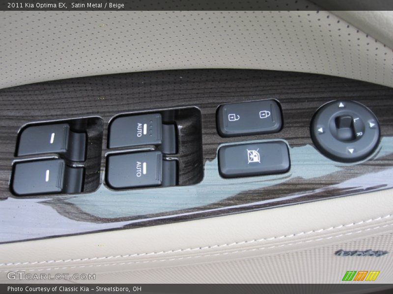 Satin Metal / Beige 2011 Kia Optima EX
