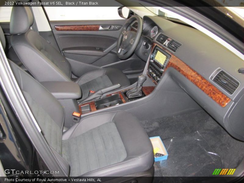  2012 Passat V6 SEL Titan Black Interior