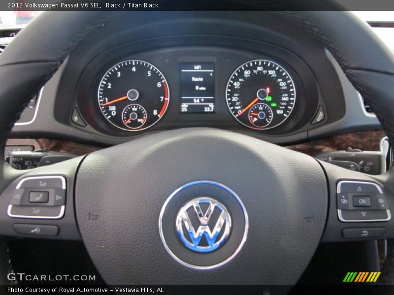  2012 Passat V6 SEL Steering Wheel