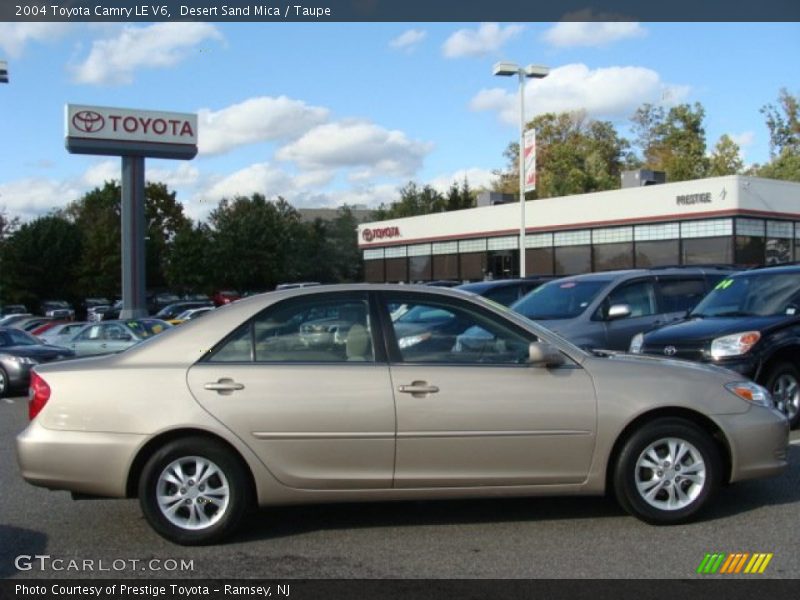 Desert Sand Mica / Taupe 2004 Toyota Camry LE V6