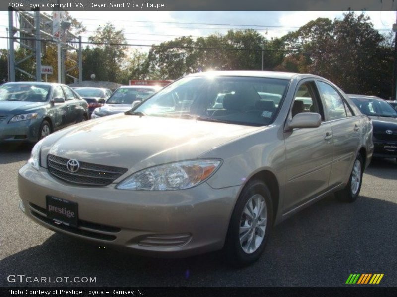 Desert Sand Mica / Taupe 2004 Toyota Camry LE V6