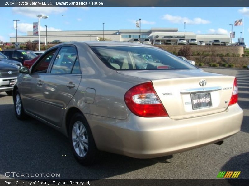 Desert Sand Mica / Taupe 2004 Toyota Camry LE V6