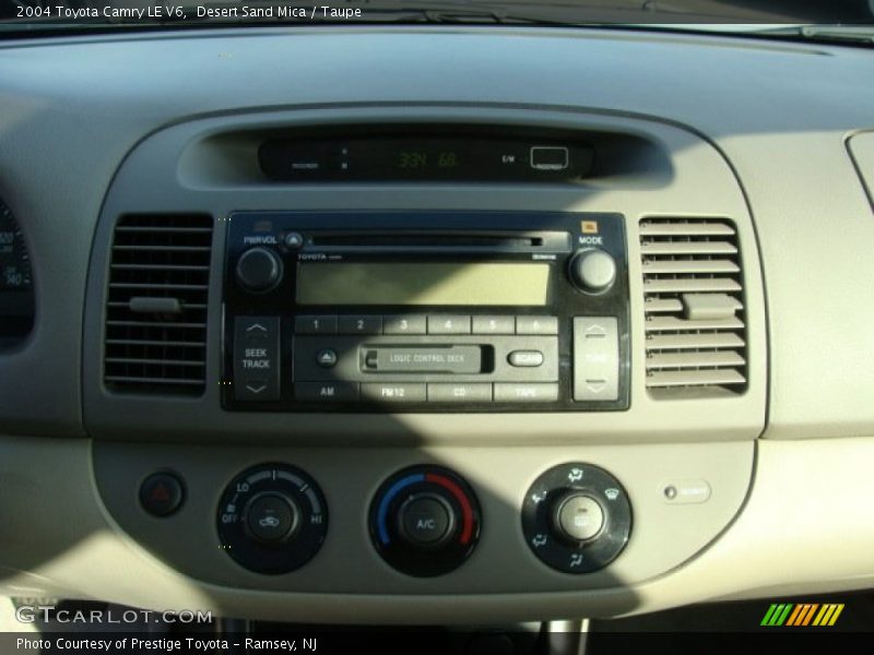Desert Sand Mica / Taupe 2004 Toyota Camry LE V6