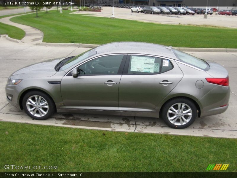 Satin Metal / Gray 2012 Kia Optima EX