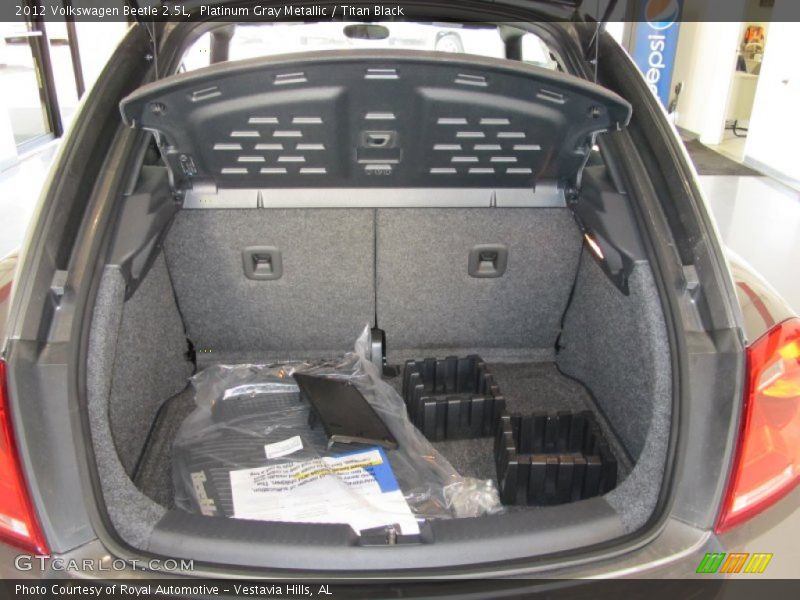 Platinum Gray Metallic / Titan Black 2012 Volkswagen Beetle 2.5L
