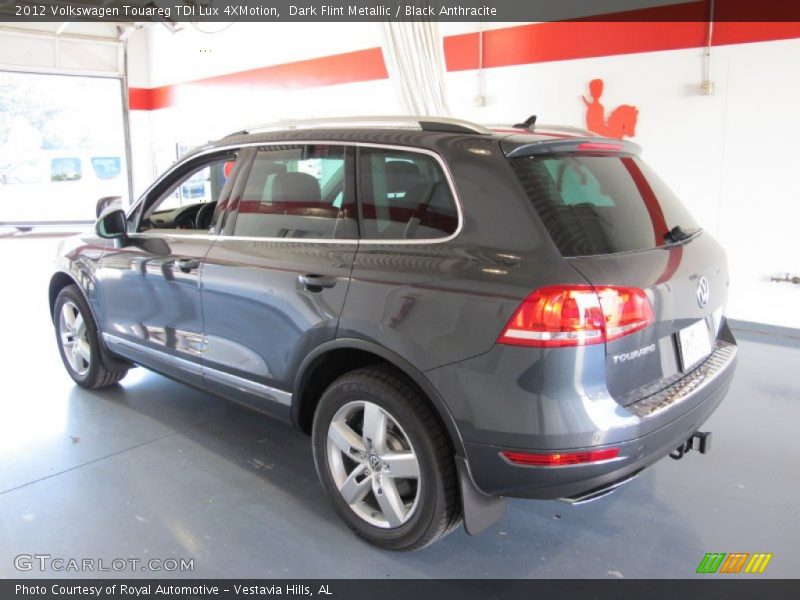 Dark Flint Metallic / Black Anthracite 2012 Volkswagen Touareg TDI Lux 4XMotion