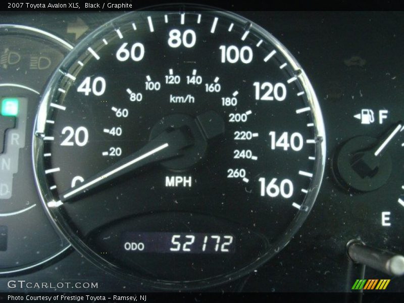 Black / Graphite 2007 Toyota Avalon XLS