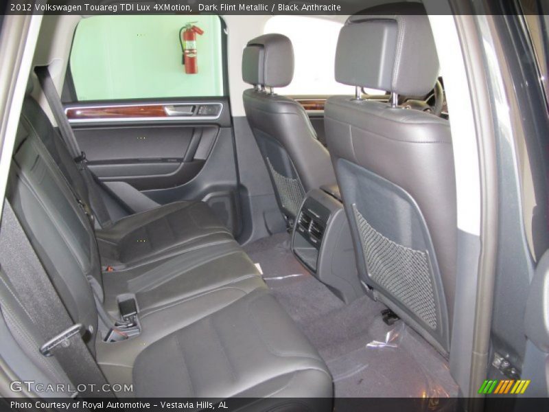 Dark Flint Metallic / Black Anthracite 2012 Volkswagen Touareg TDI Lux 4XMotion