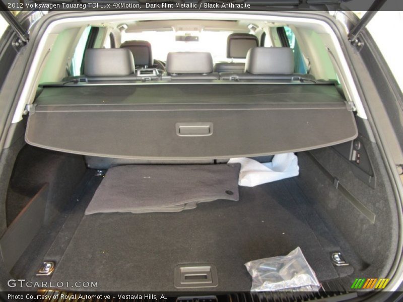 Dark Flint Metallic / Black Anthracite 2012 Volkswagen Touareg TDI Lux 4XMotion