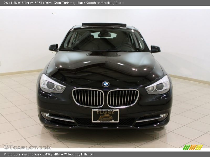 Black Sapphire Metallic / Black 2011 BMW 5 Series 535i xDrive Gran Turismo