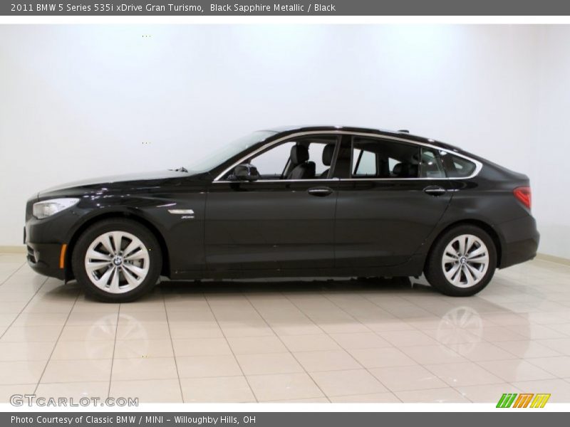  2011 5 Series 535i xDrive Gran Turismo Black Sapphire Metallic