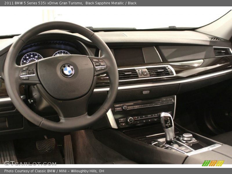 Black Sapphire Metallic / Black 2011 BMW 5 Series 535i xDrive Gran Turismo