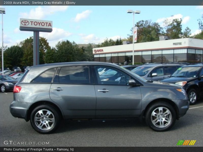 Sterling Gray Metallic / Ebony 2009 Acura MDX