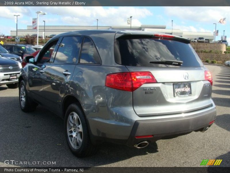 Sterling Gray Metallic / Ebony 2009 Acura MDX