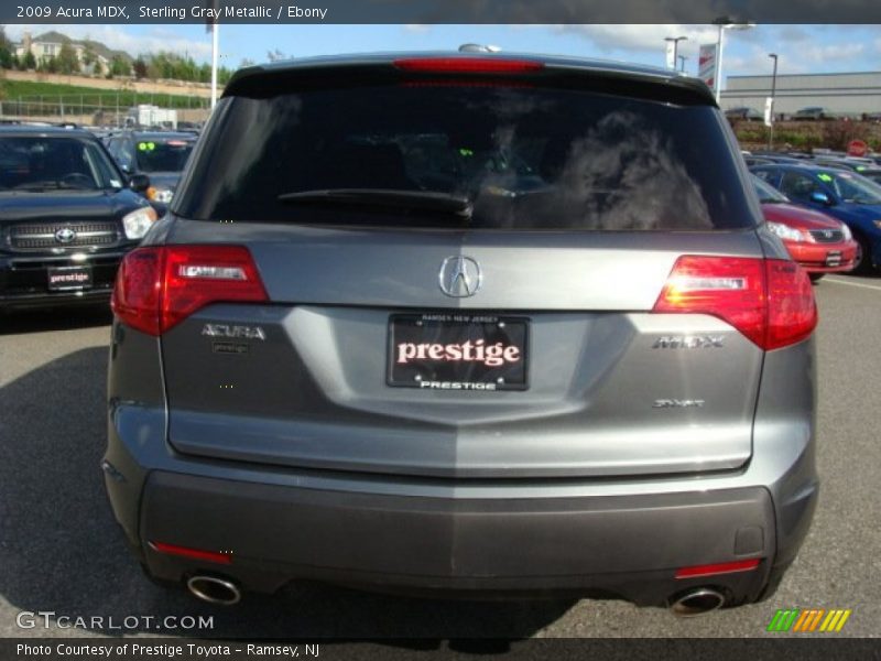 Sterling Gray Metallic / Ebony 2009 Acura MDX