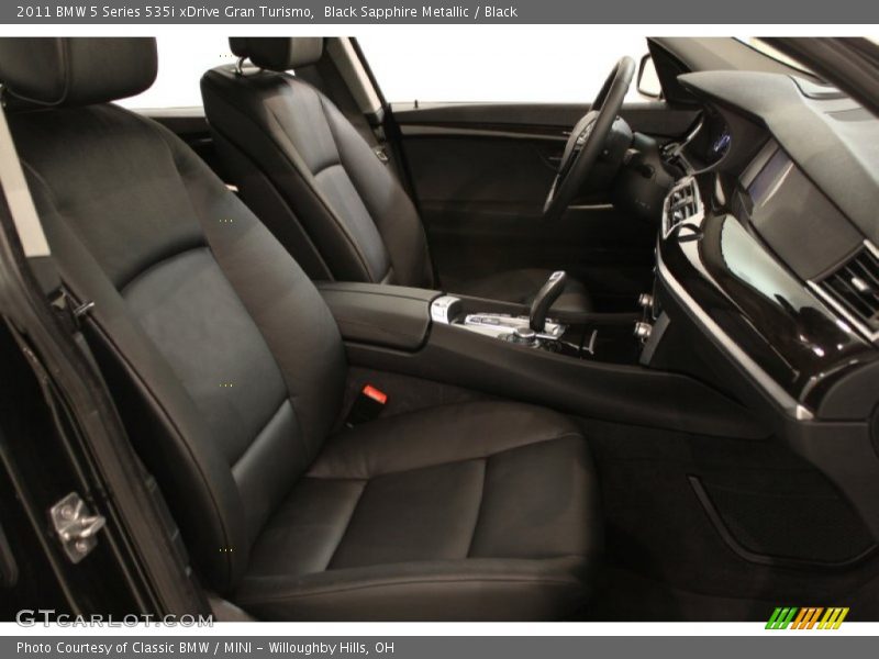  2011 5 Series 535i xDrive Gran Turismo Black Interior