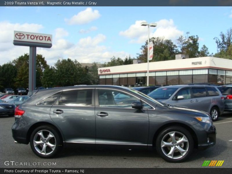 Magnetic Gray Metallic / Gray 2009 Toyota Venza V6