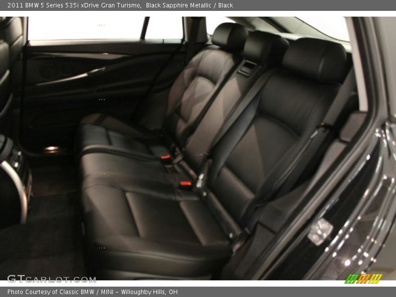  2011 5 Series 535i xDrive Gran Turismo Black Interior