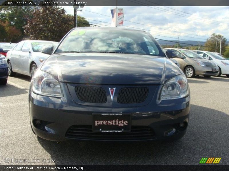 Dark Slate Metallic / Ebony 2009 Pontiac G5 GT