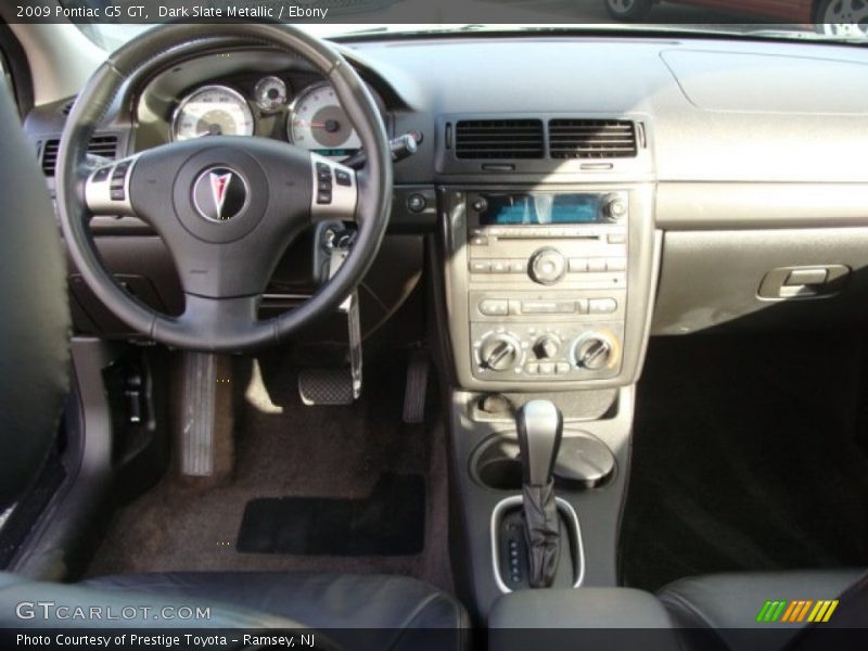 Dark Slate Metallic / Ebony 2009 Pontiac G5 GT