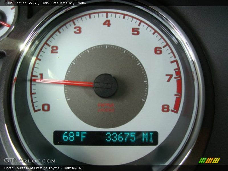 Dark Slate Metallic / Ebony 2009 Pontiac G5 GT