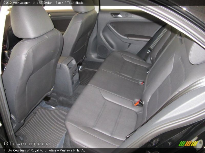 Black / Titan Black 2012 Volkswagen Jetta SE Sedan