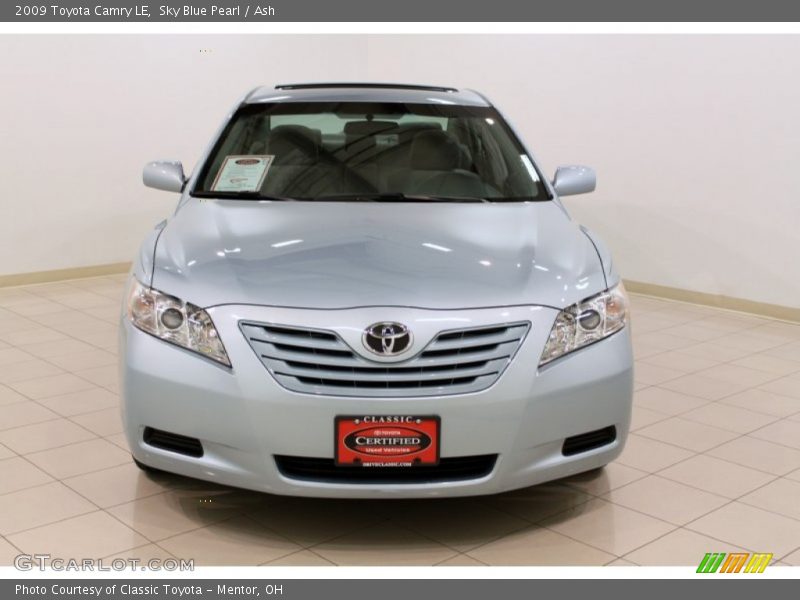 Sky Blue Pearl / Ash 2009 Toyota Camry LE