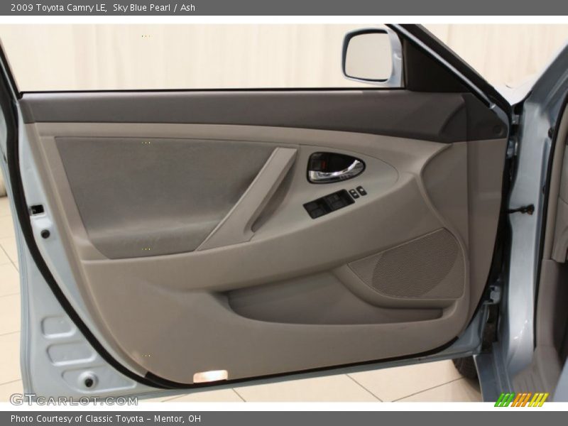 Sky Blue Pearl / Ash 2009 Toyota Camry LE