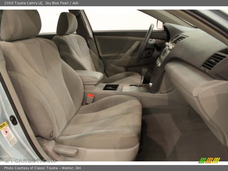Sky Blue Pearl / Ash 2009 Toyota Camry LE