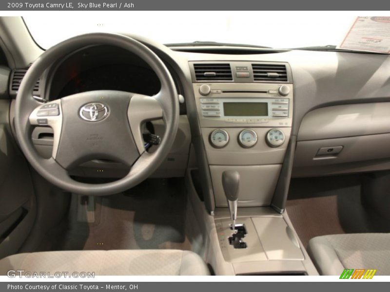 Sky Blue Pearl / Ash 2009 Toyota Camry LE