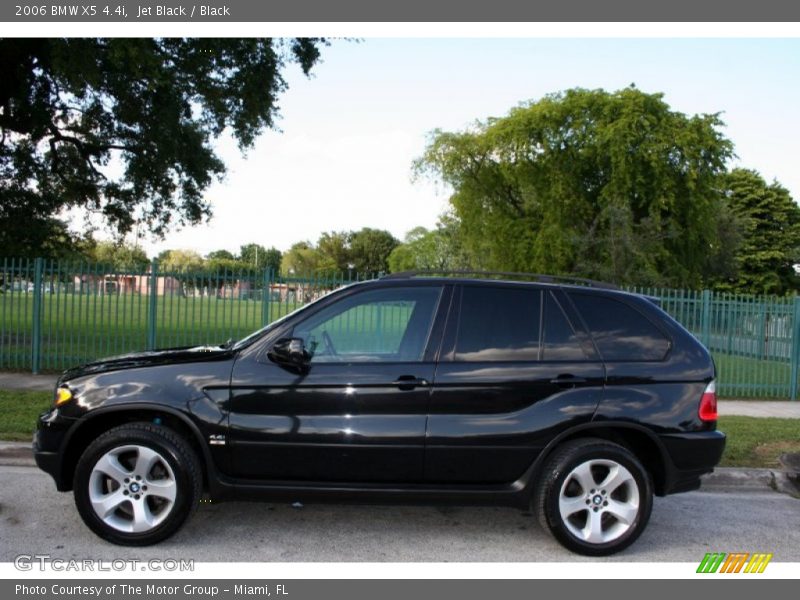 Jet Black / Black 2006 BMW X5 4.4i